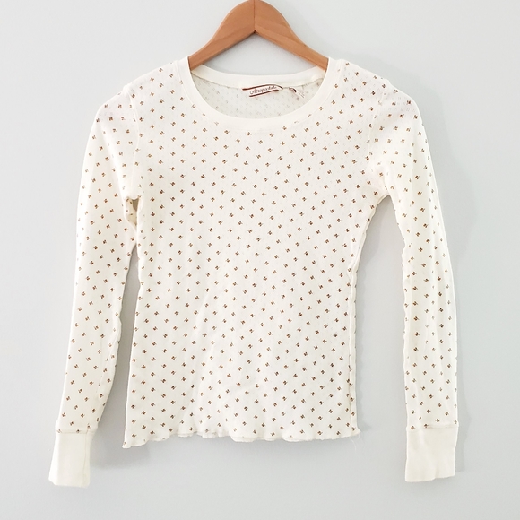 Aeropostale Womens Sheer Texture Bodysuit